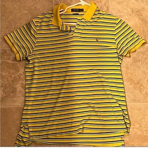 Polo by Ralph Lauren Yellow Striped Men's Shirt